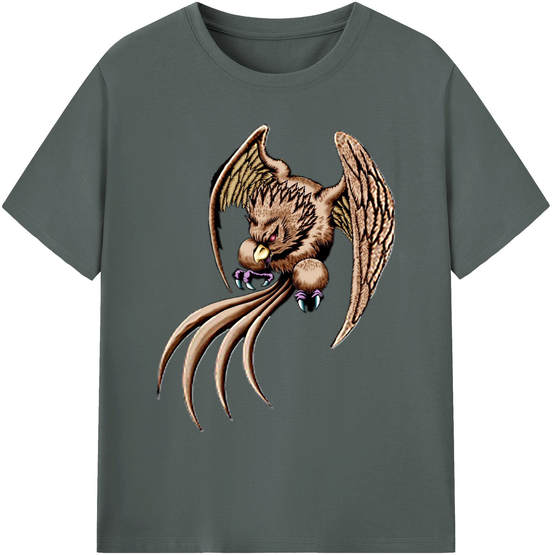 （画像用） 遊☆戯☆王 Yu-Gi-Oh! 綿100％ メンズ半袖Tシャツ｜肌触りやわらか＆通気性